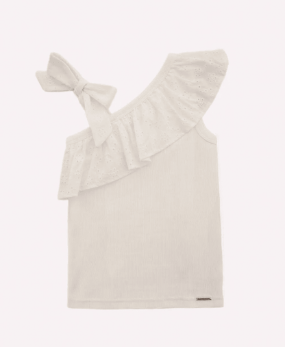 Blusa Babado Broderi Pituchinhus - Gracia
