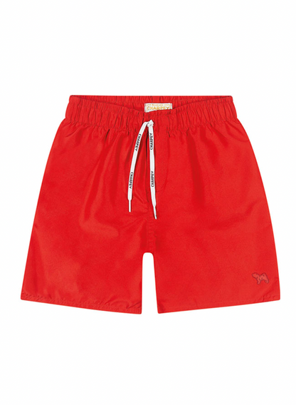 Shorts Infantil Surf Vermelho - Charpey