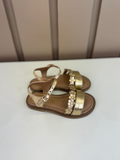 Sandália Infantil Luna Dourada - Gracia