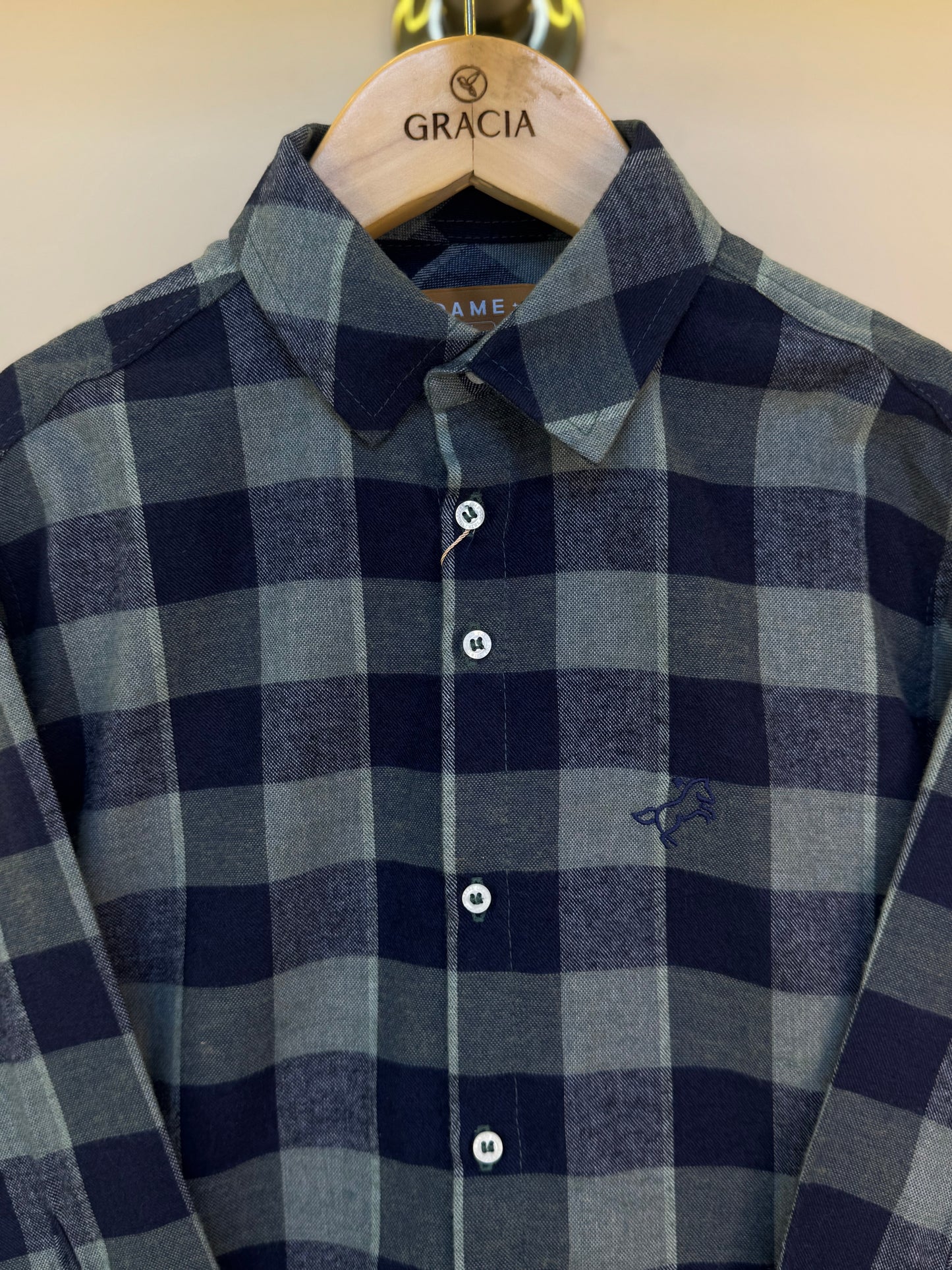 Camisa Xadrez Taos Militar Dame