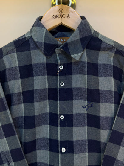 Camisa Xadrez Taos Militar Dame