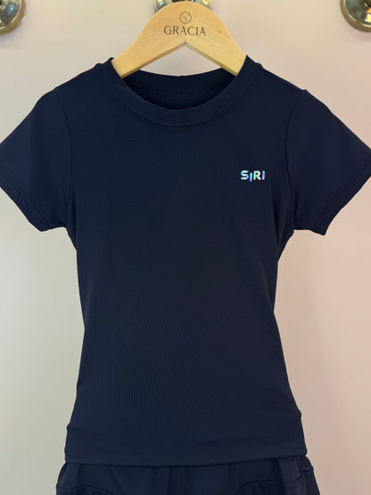 Conjunto Infantil Blusa Maria New Trip e Saia-short Larissa New Trip Básico Preto - Siri Sport