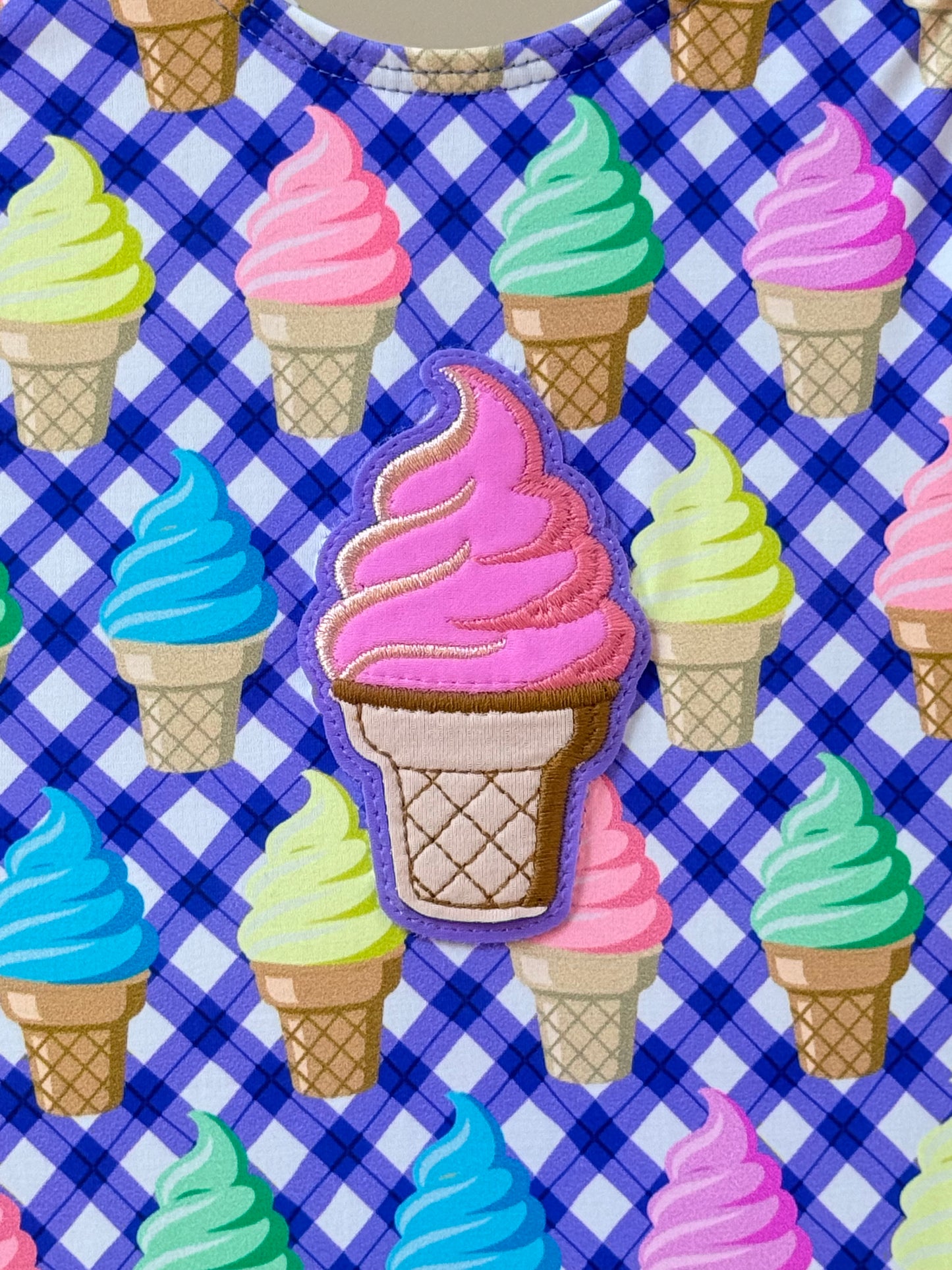 Maiô Infantil Carolina Ice Cream - Siri Kids