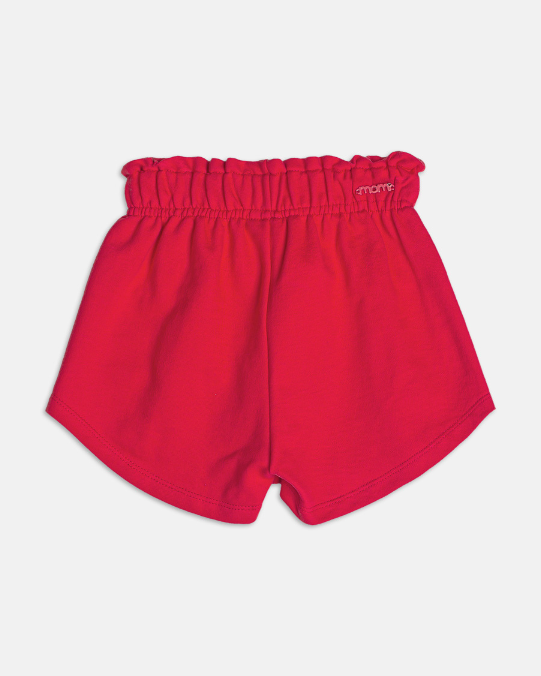 Conjunto Infantil Regata Patch Cerejinha e Shorts Vermelho - Momi