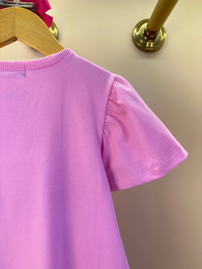 Vestido Infantil Estampa Daisy Duck Saia de Tule - Momi