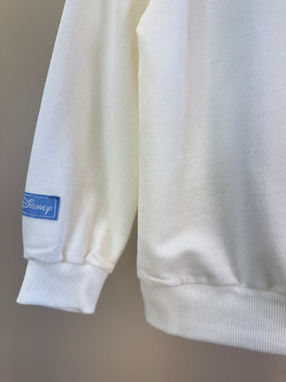 Casaco Infantil Daisy Laço Jeans Off White - Momi