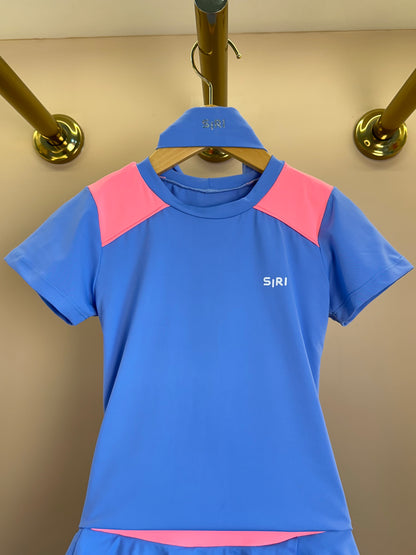 Conjunto Infantil Blusa Laila Chloe e Saia Laila Chloe Dança - Siri Sport