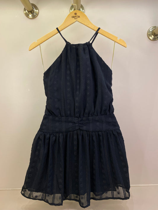 Vestido Teen Chiffon Bordado  - Two In PRÉ-VENDA