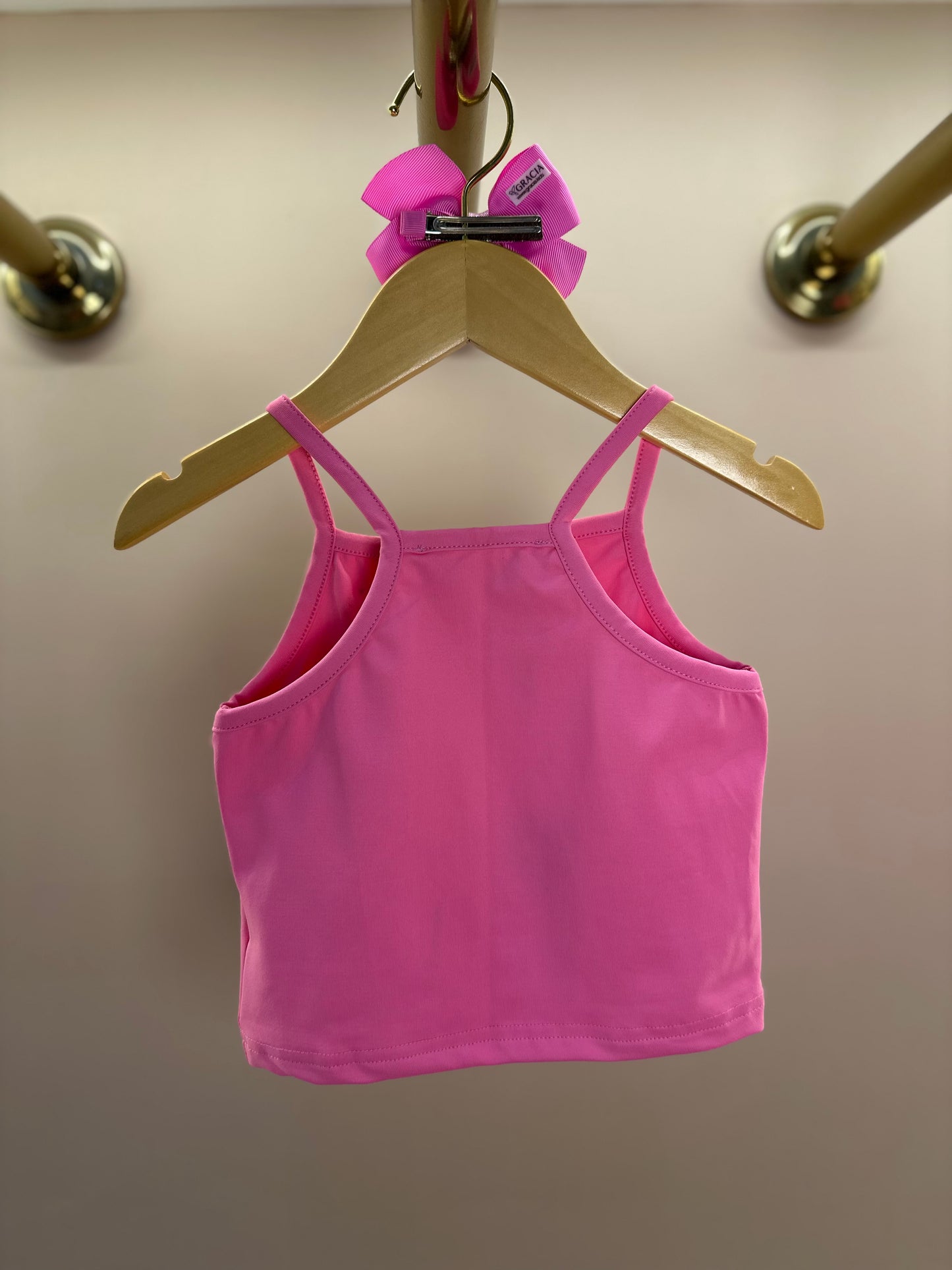Blusa Infantil Light Cristais Barbie Rosa Pop Pink - Pituchinhus