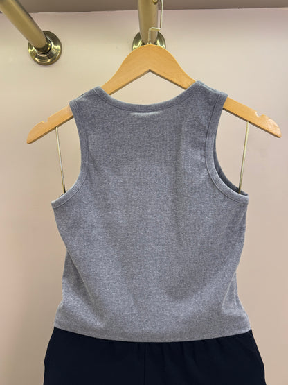 Conjunto Teen Blusa Regata e Short-Saia Molevisco - Vic Vick