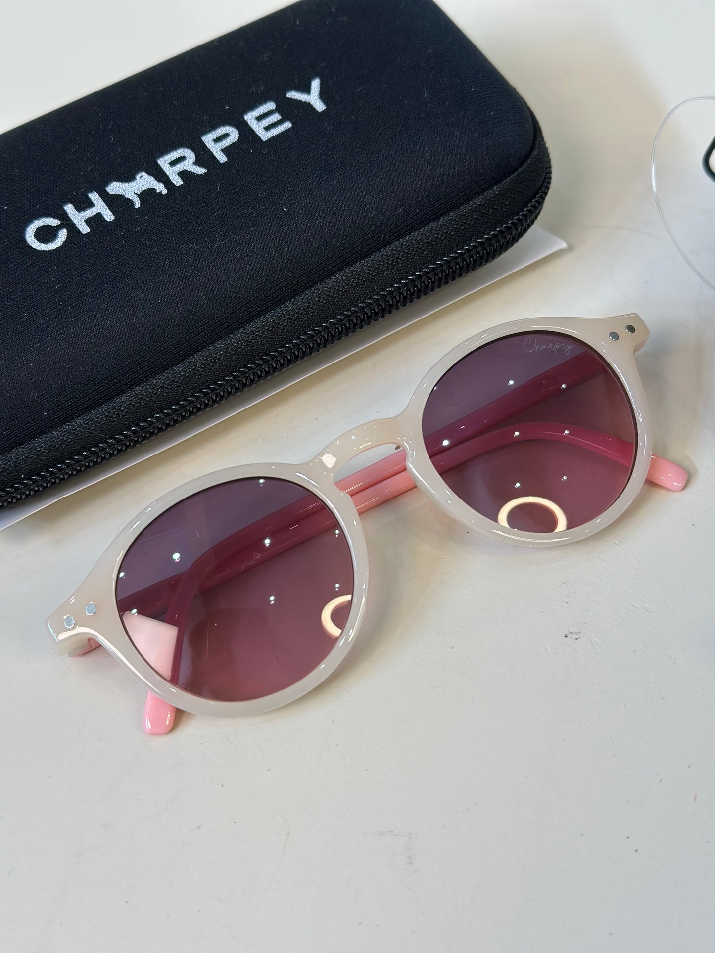 Óculos Infantil Rosa Claro - Charpey