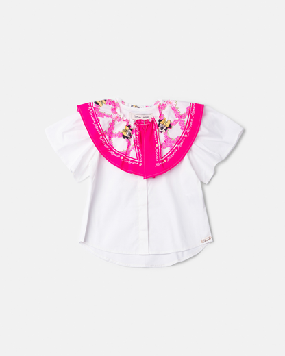 Camisa Infantil Maxi Gola Minnie - Animê