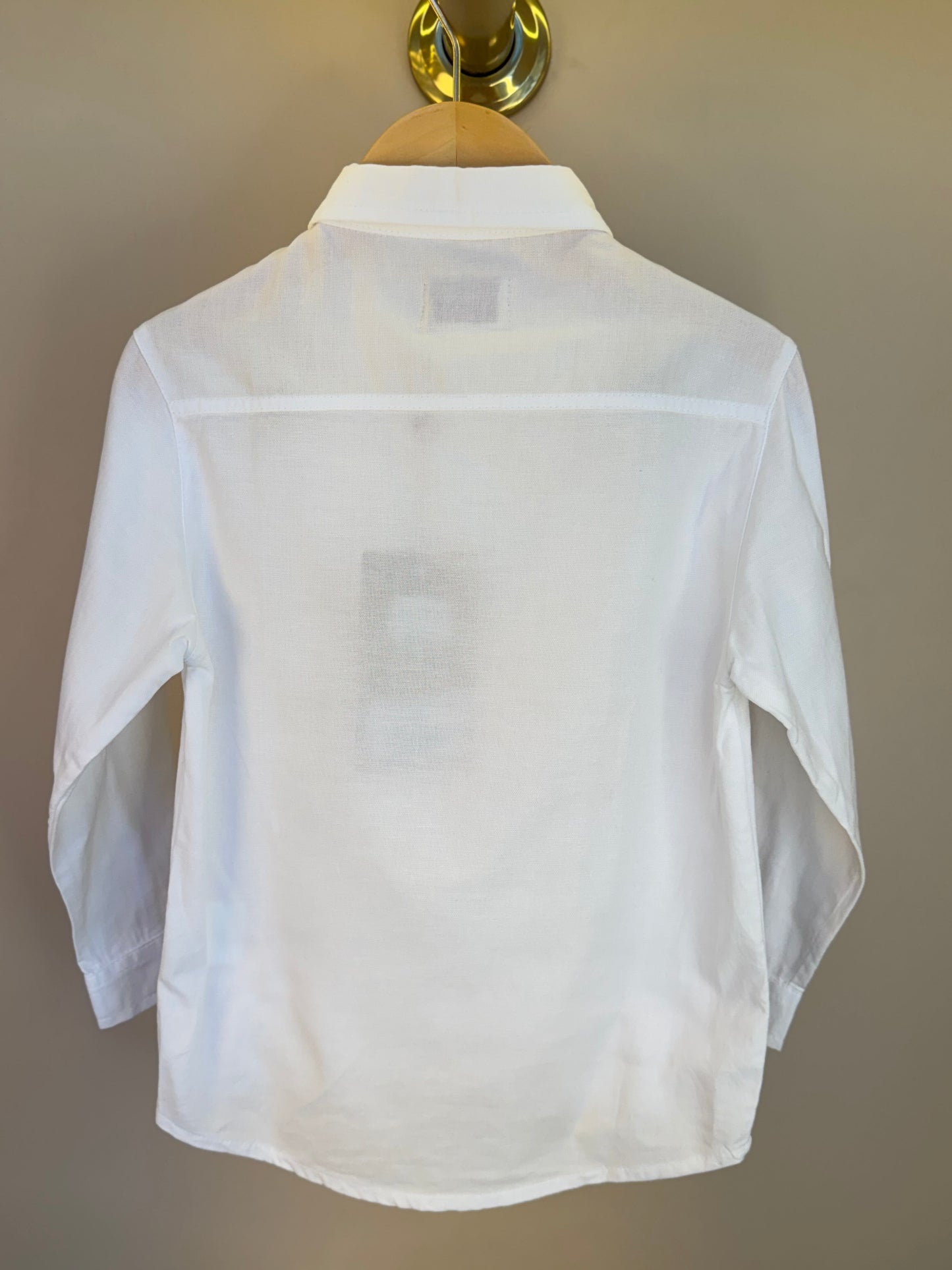 Camisa ML Oxfordine Branca Dame