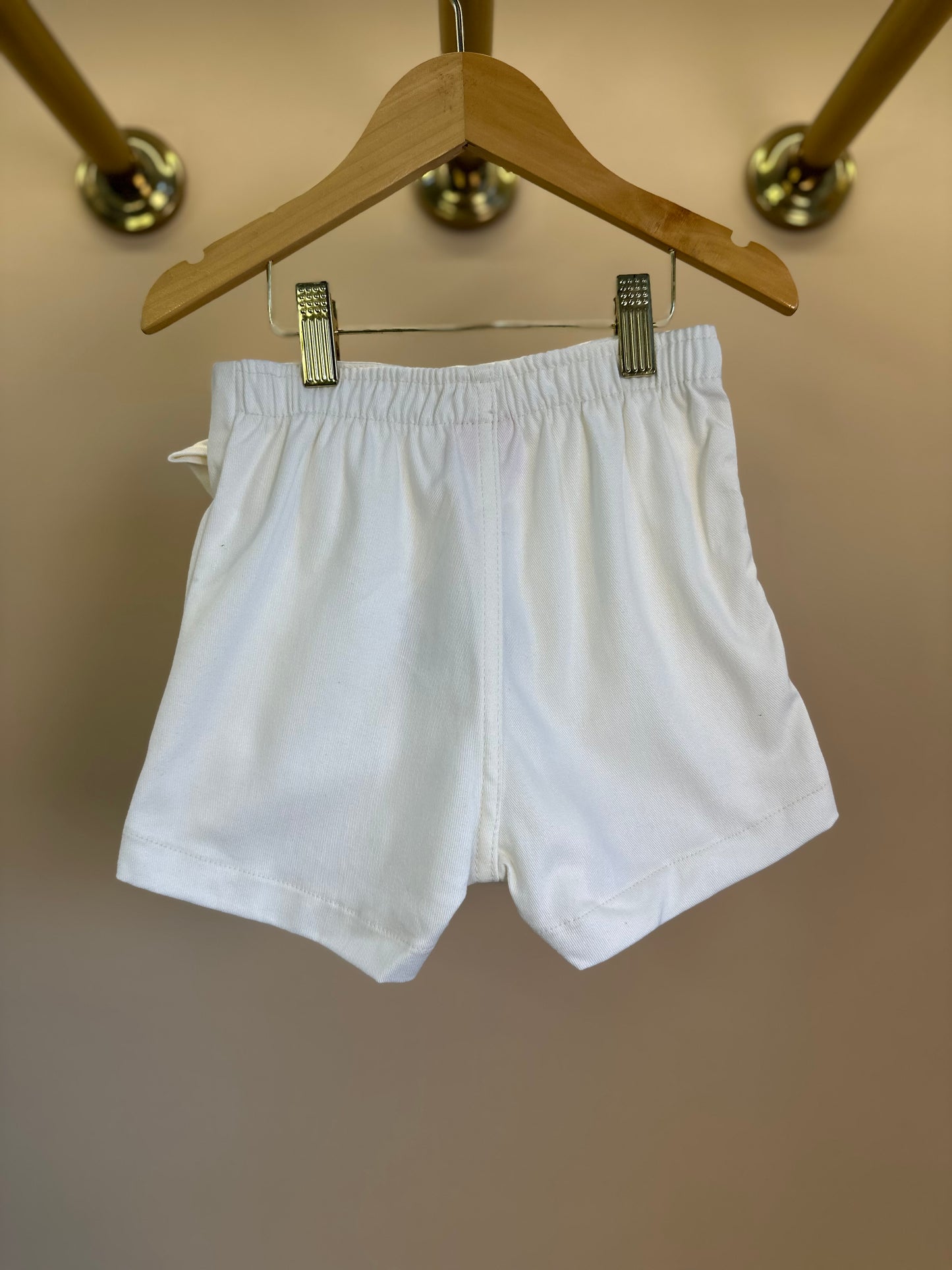 Shorts-saia Infantil Laço Lateral Off White - Momi