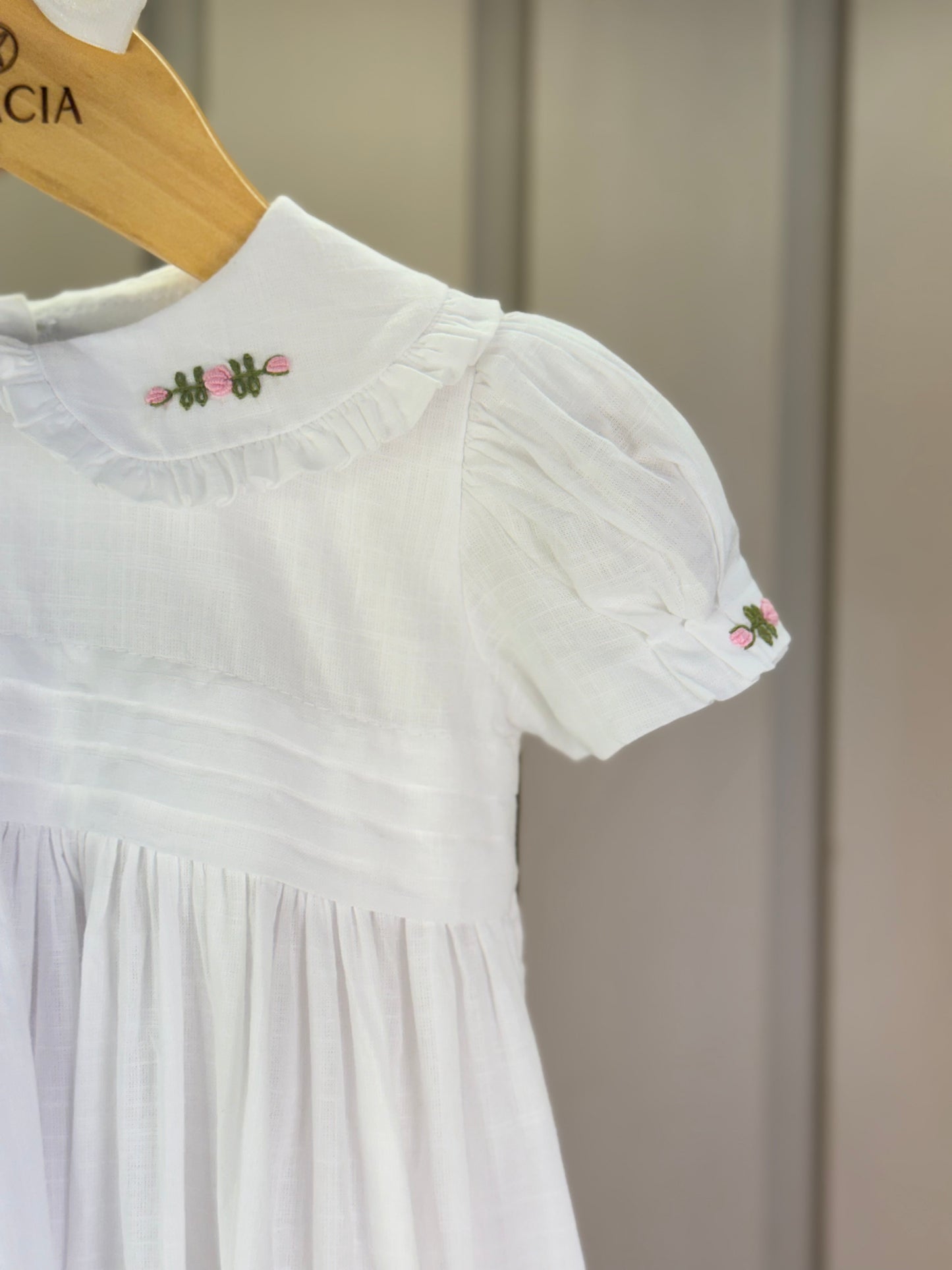 Vestido Bebê Daniela Branco - Gracia