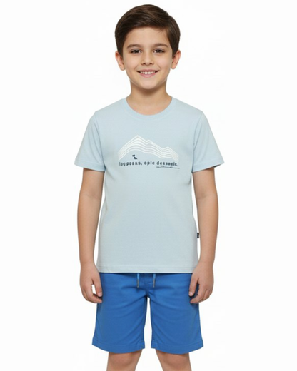 Camiseta Infantil Algodão Surf - Dudes