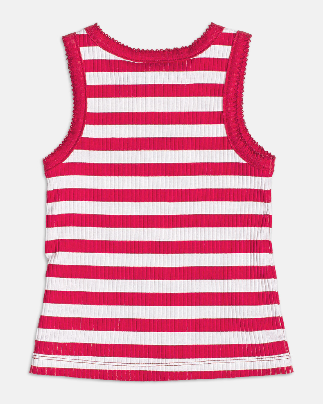 Conjunto Infantil Regata Patch Cerejinha e Shorts Vermelho - Momi