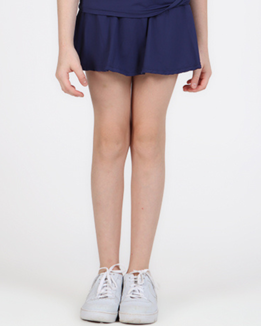 Conjunto Infantil Top Luciana Trilobal e Saia-shorts Larissa New Trip Marinho - Siri Sport