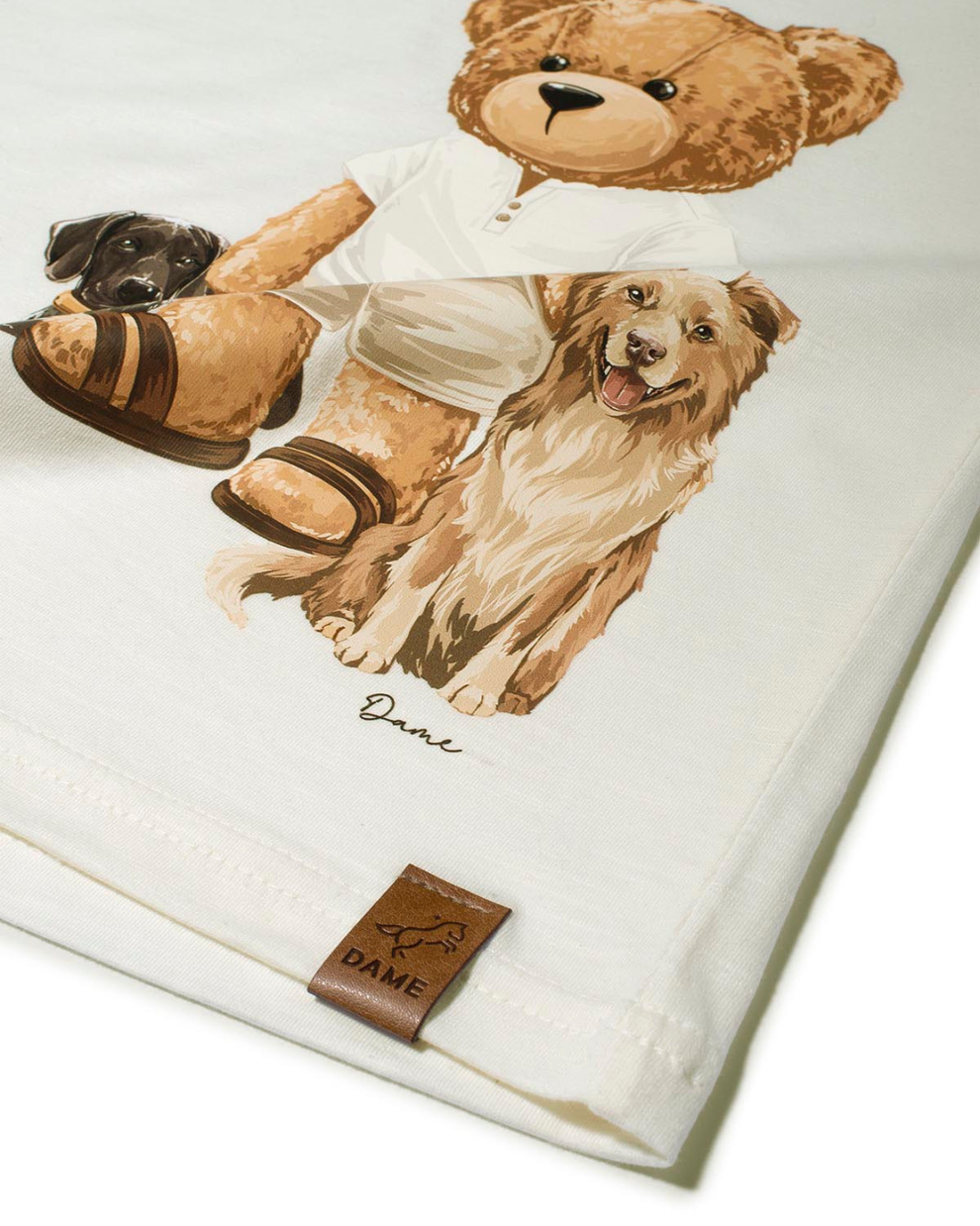 Camiseta Infantil Teddy Cachorros Off - Dame