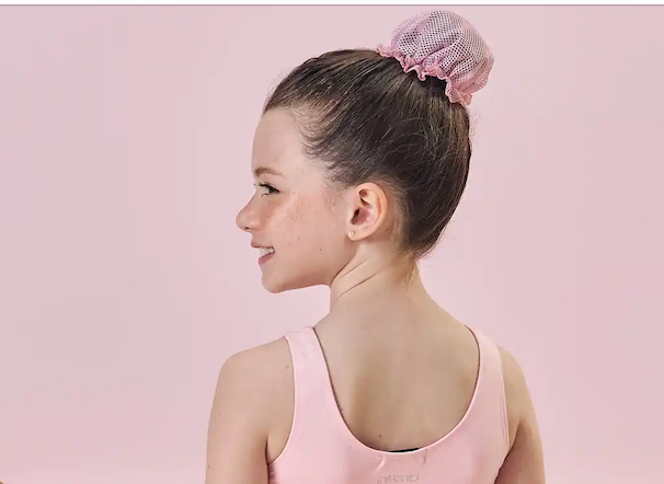Acessório Infantil de Cabelo de Tela Rosa Claro - Infanti