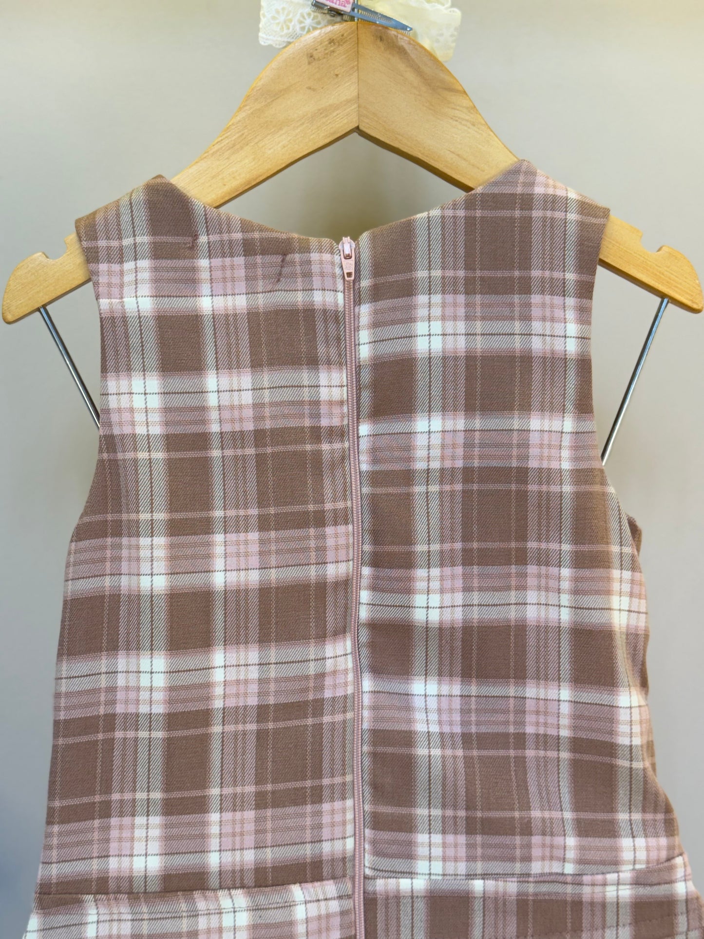 Vestido Infantil Alfaiataria com Cinto - Petit Cherie