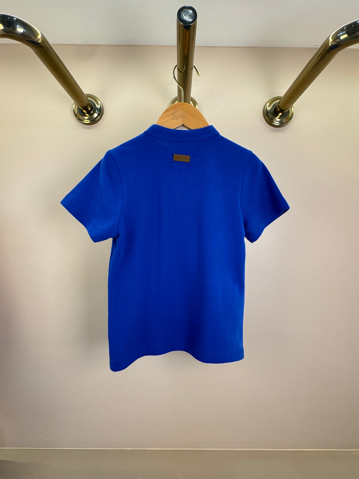 Polo Infantil Piquet Teddy Fofo Azul Klein - Dame