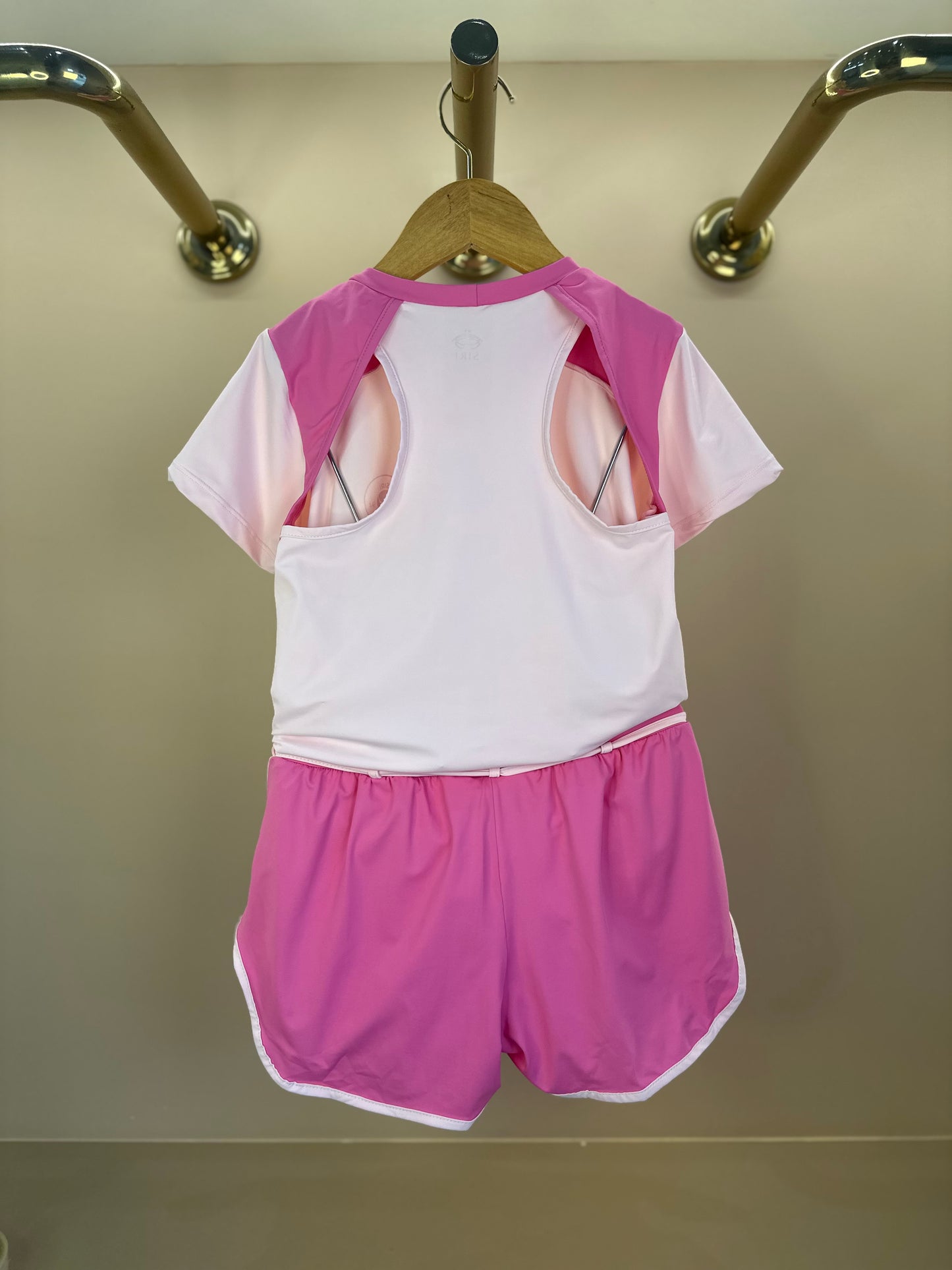Conjunto Infantil Blusa Lavínea L Silk Ponto Certeiro e Shorts Duda L Ponto Certeiro - Siri Sport