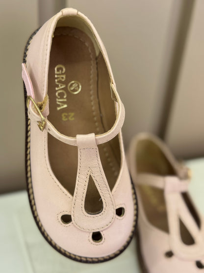 Sapato Infantil Rebeca Rosa Claro - Gracia