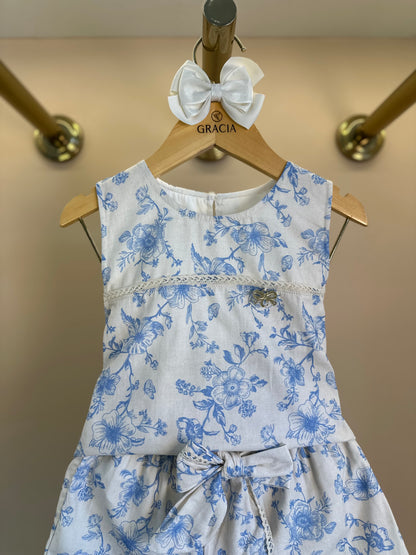 Conjunto Infantil Blusa e Short Tricoline Flamê - Charpey