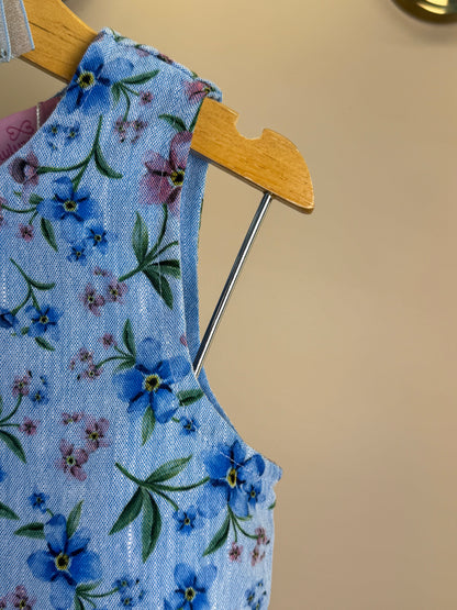 Conjunto Infantil Estampa Exclusiva Blusa Com Babado e Shorts - Luluzinha