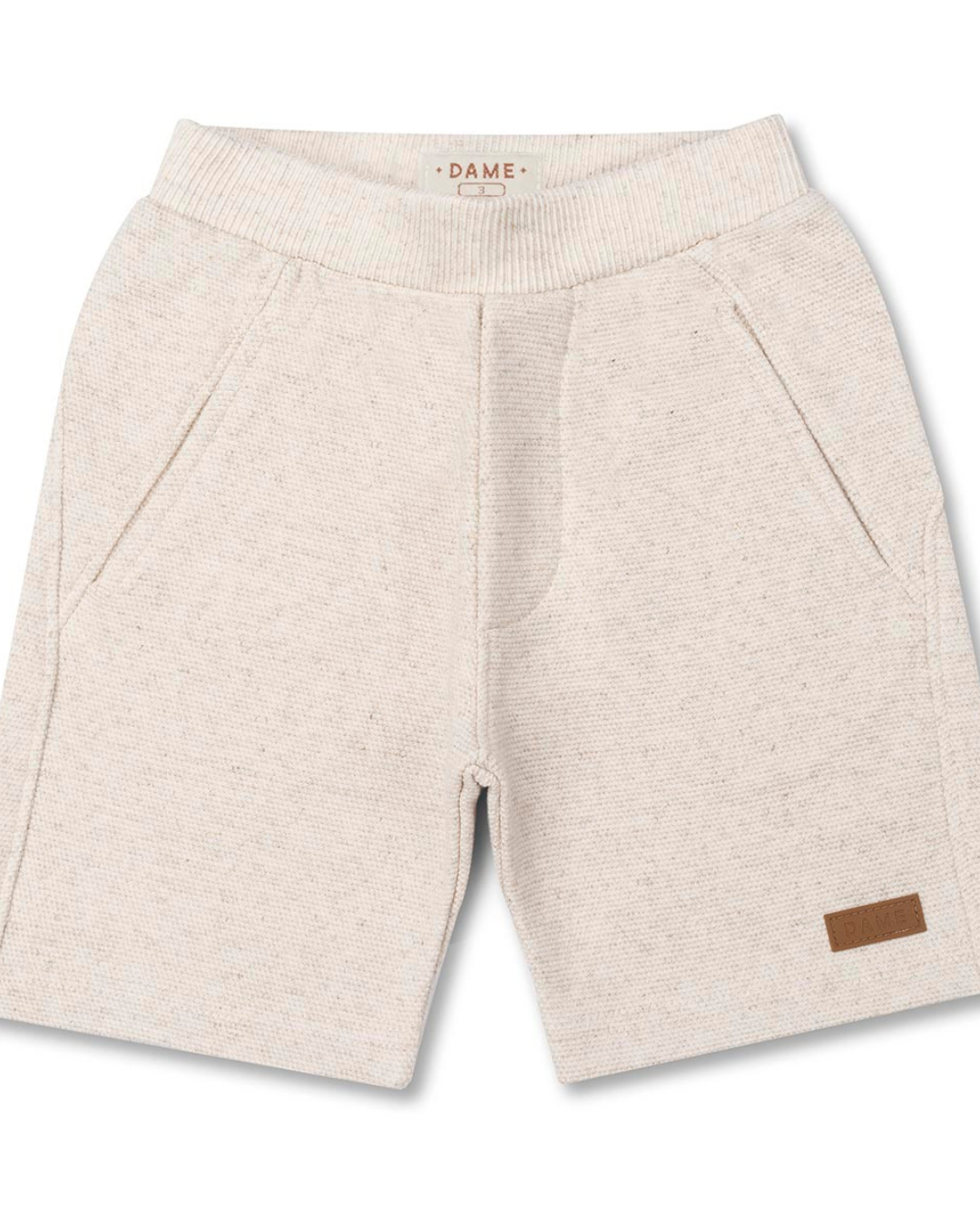 Conjunto Infantil Camiseta Algodão Teddy Chapéu Panama e Bermuda Moletom Algodão Linho - Dame