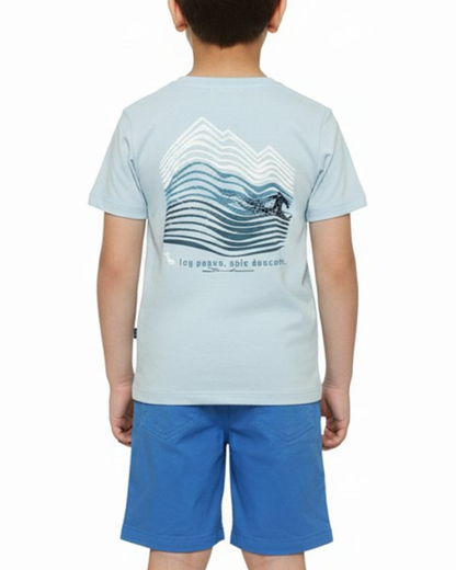 Camiseta Infantil Algodão Surf - Dudes