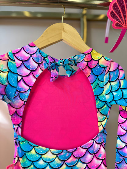 Maiô Infantil Fernanda Mermaid - Siri Kids