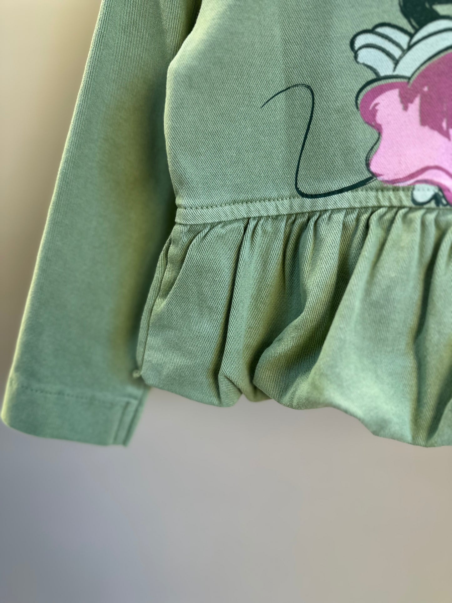 Jaqueta Infantil Minnie Verde Forest - Animê
