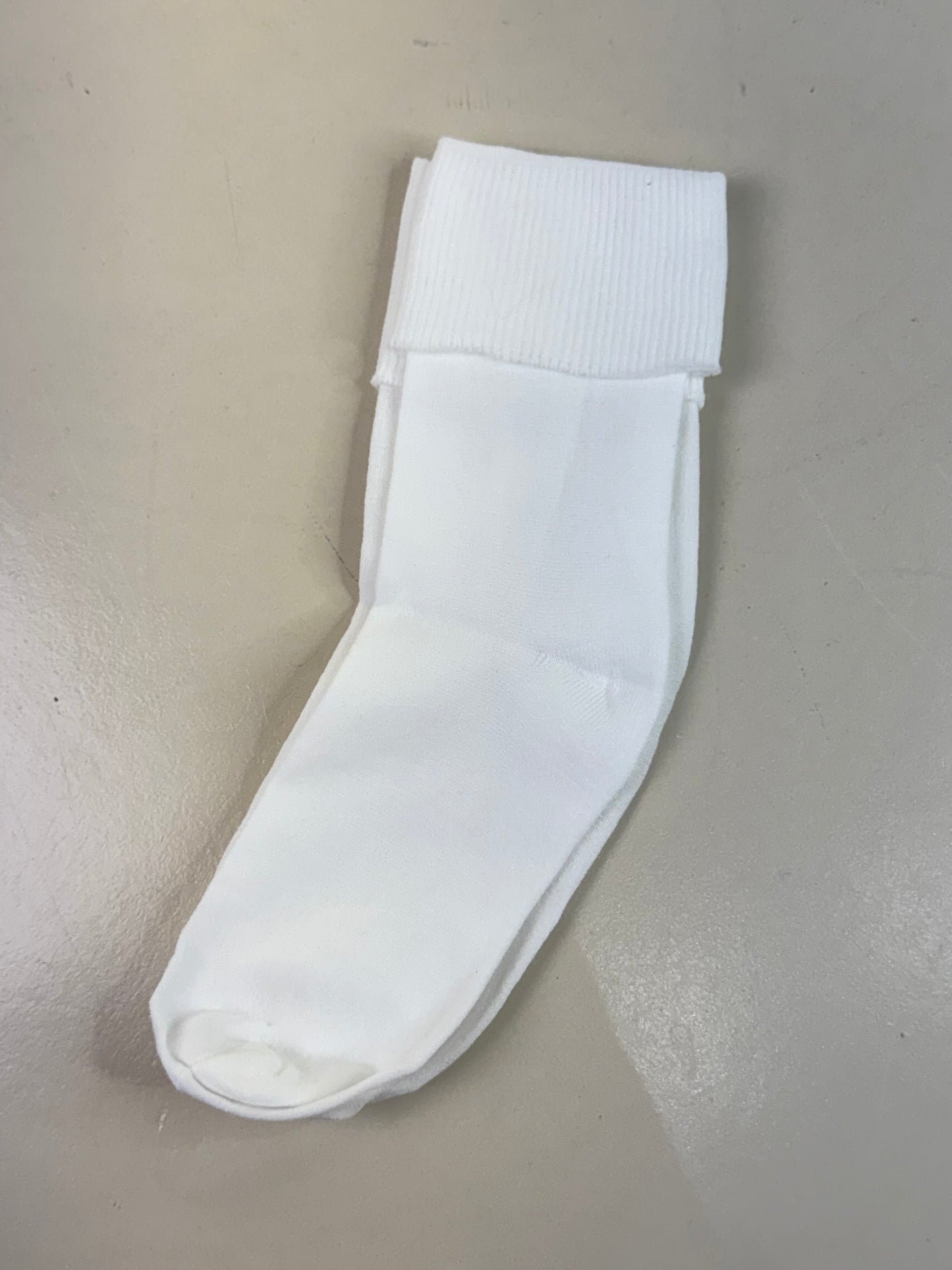 Meia Infantil Masculina Clássica Branca - Roana