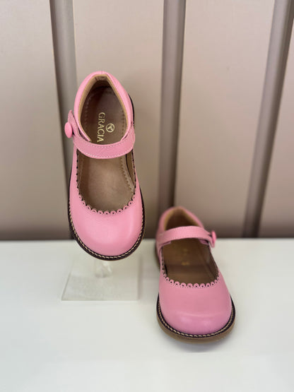 Sapato Infantil Aurora Rosa - Gracia