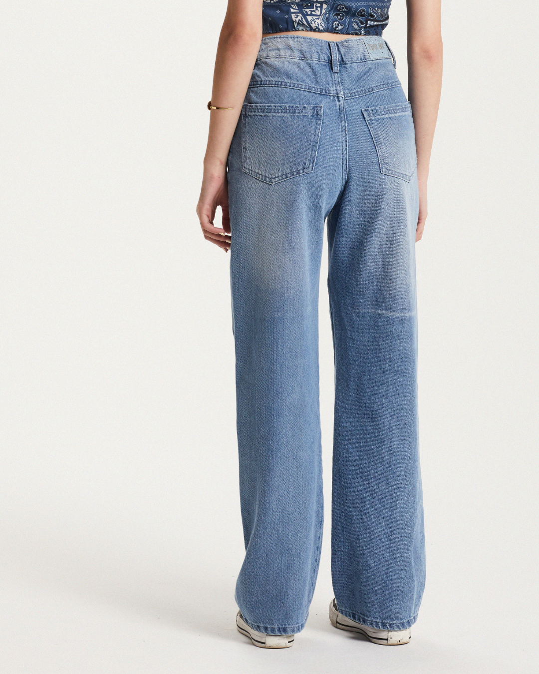 Conjunto Teen Camiseta Oversized e Calça Jeans - Two In