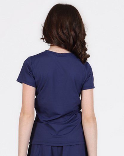 Blusa Infantil Maria New Trip Marinho - Siri Sport