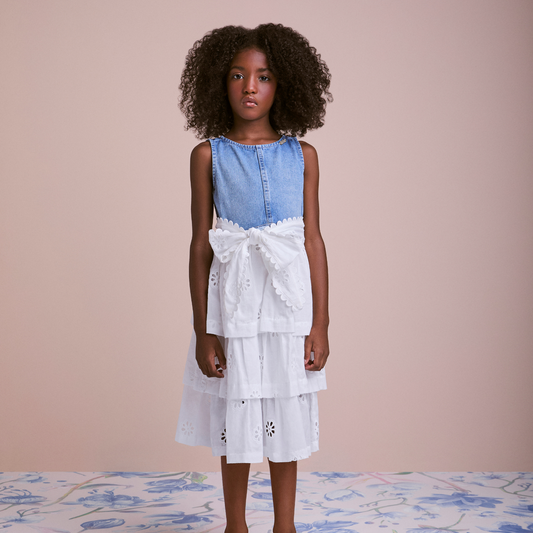 Vestido Infantil Jeans & Laise - Animê