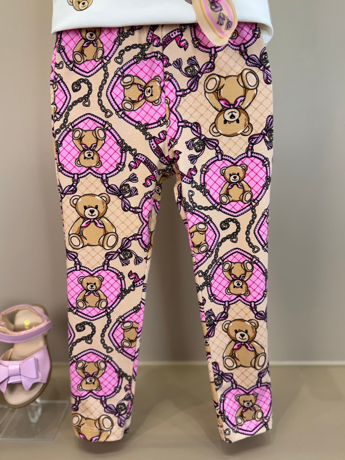 Conjunto Infantil Blusa Besties for Life e Calça Legging Ursinhas - Momi