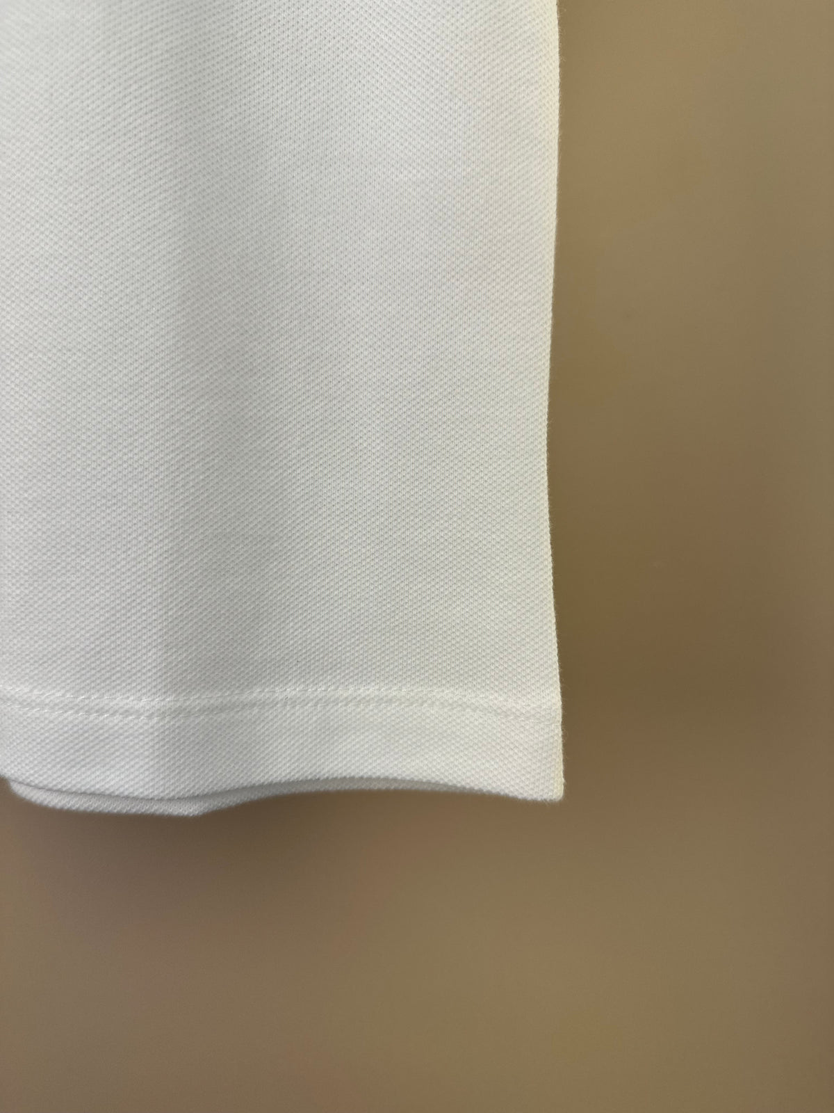 Polo Infantil  Piquet Cavalo Bordado Off White - Dame