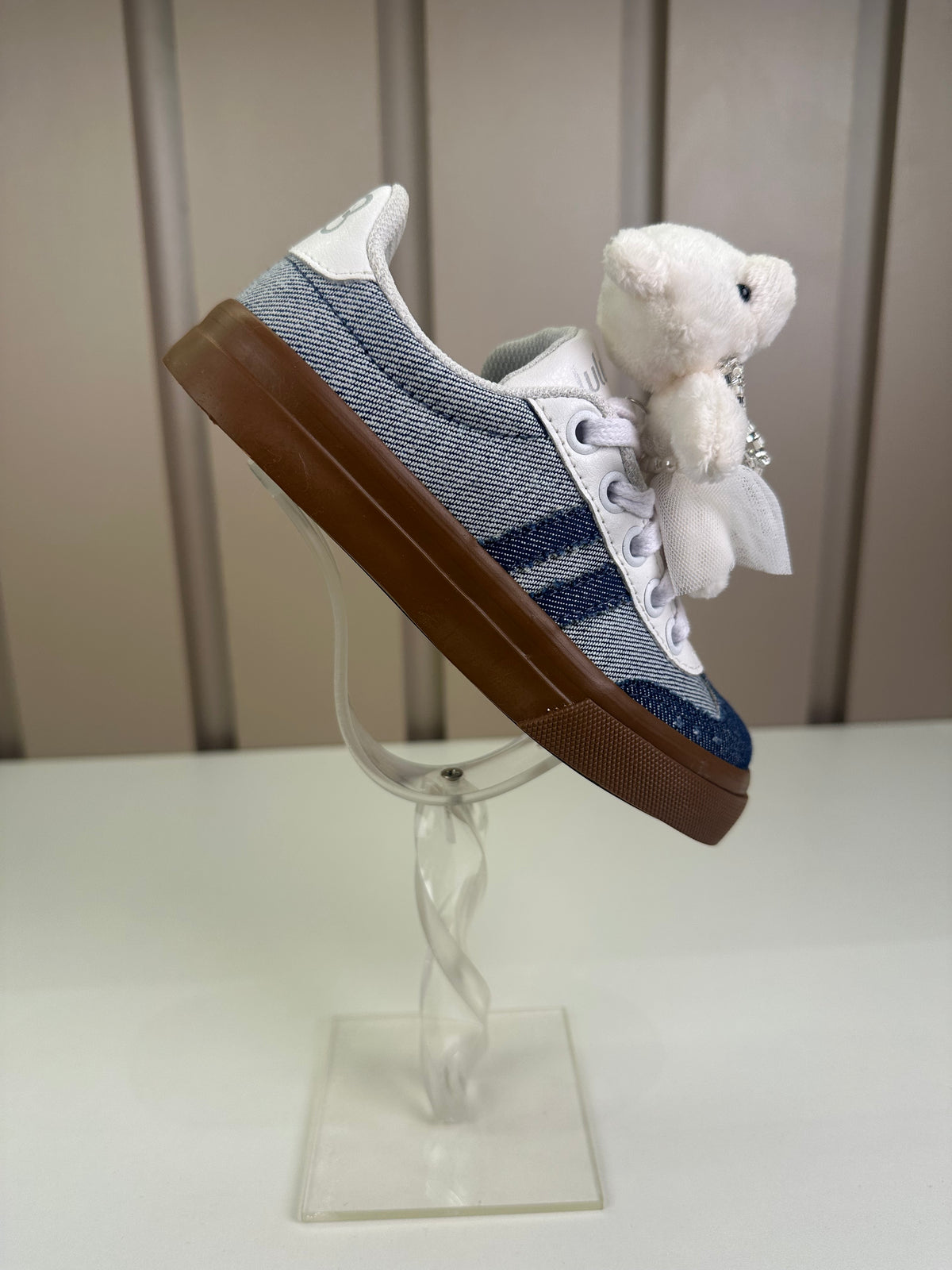 Tênis Infantil Casual Jeans Ursinha - Luluzinha