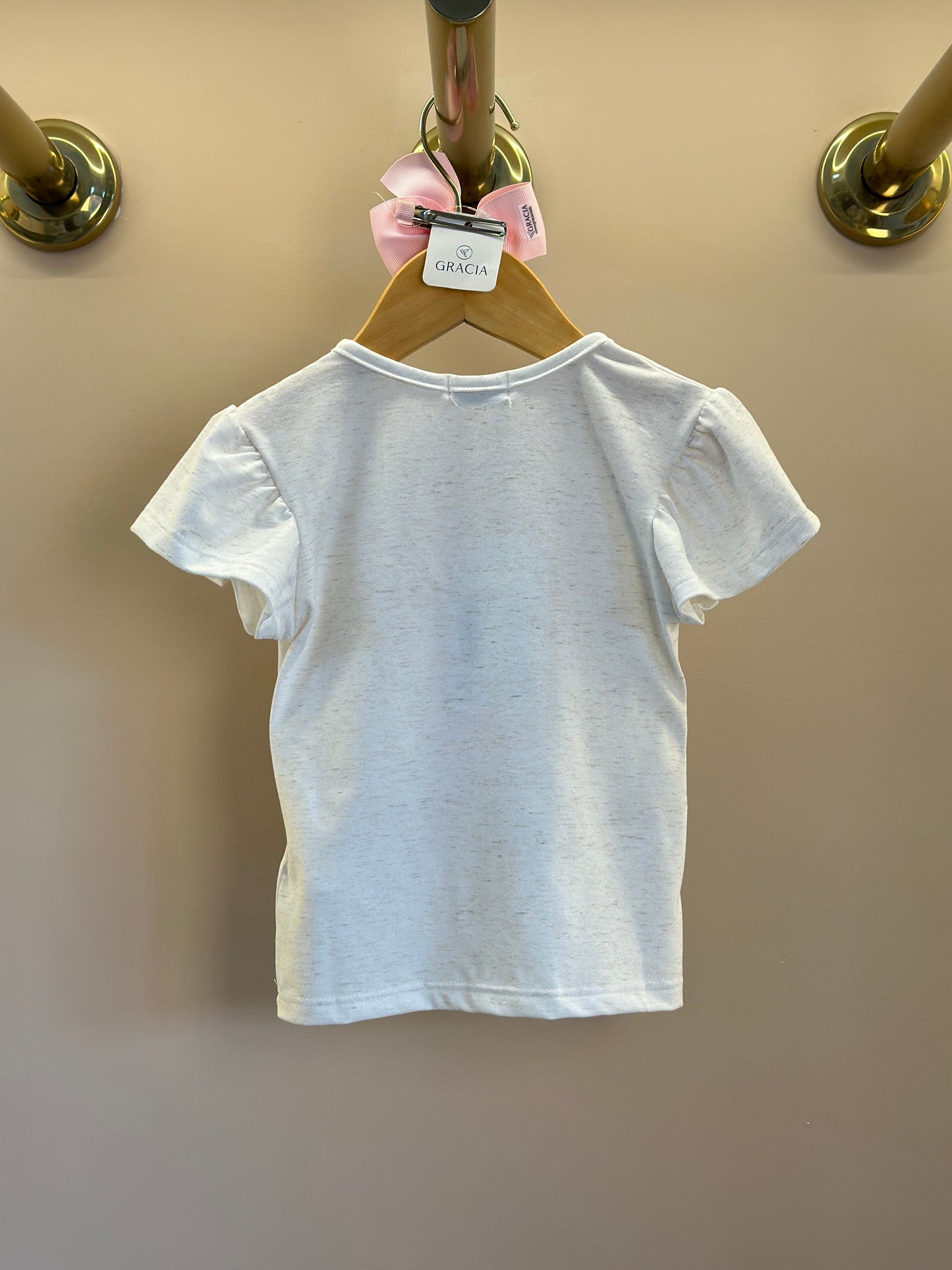 Blusa Infantil Malha Comfy Cachorrinha Cute Bege Claro - Infanti