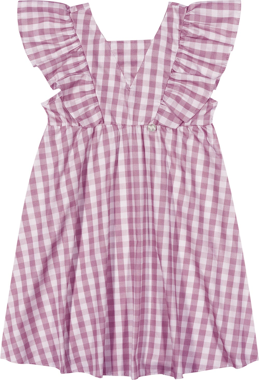 Vestido Vichy Lilás Charpey