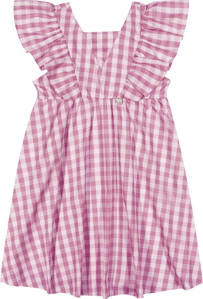 Vestido Vichy Lilás Charpey