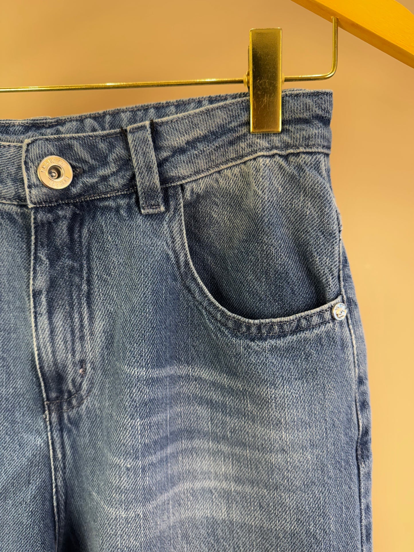 Calça Jeans Teen com Puídos - Two In