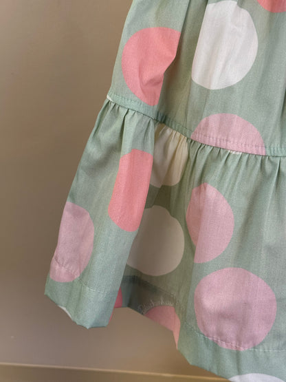 Conjunto Infantil Regata Chaveiro Ursos Cristais e Saia Midi Poá Colorido - Pituchinhus