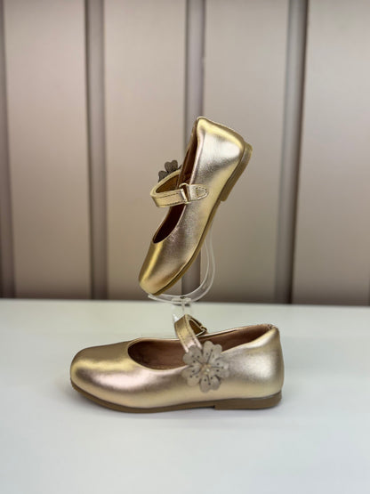 Sapatilha Infantil Heloísa Dourada - Gracia