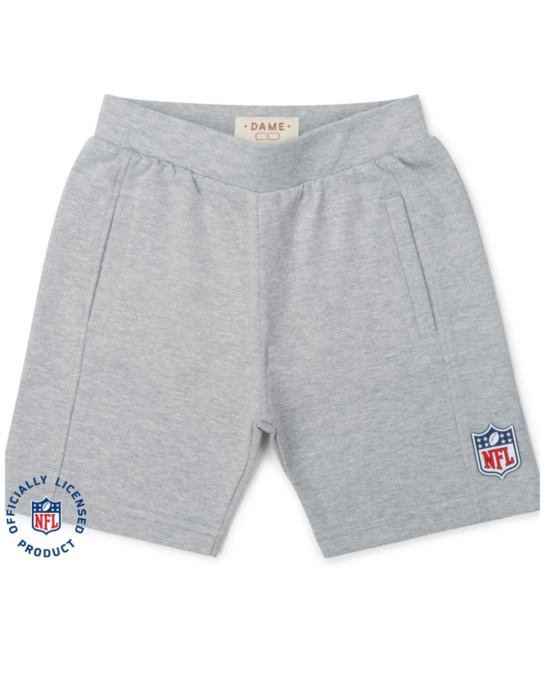 Conjunto Infantil Camiseta Algodão Jogador NFL e Bermuda Packers NFL Cinza - Dame