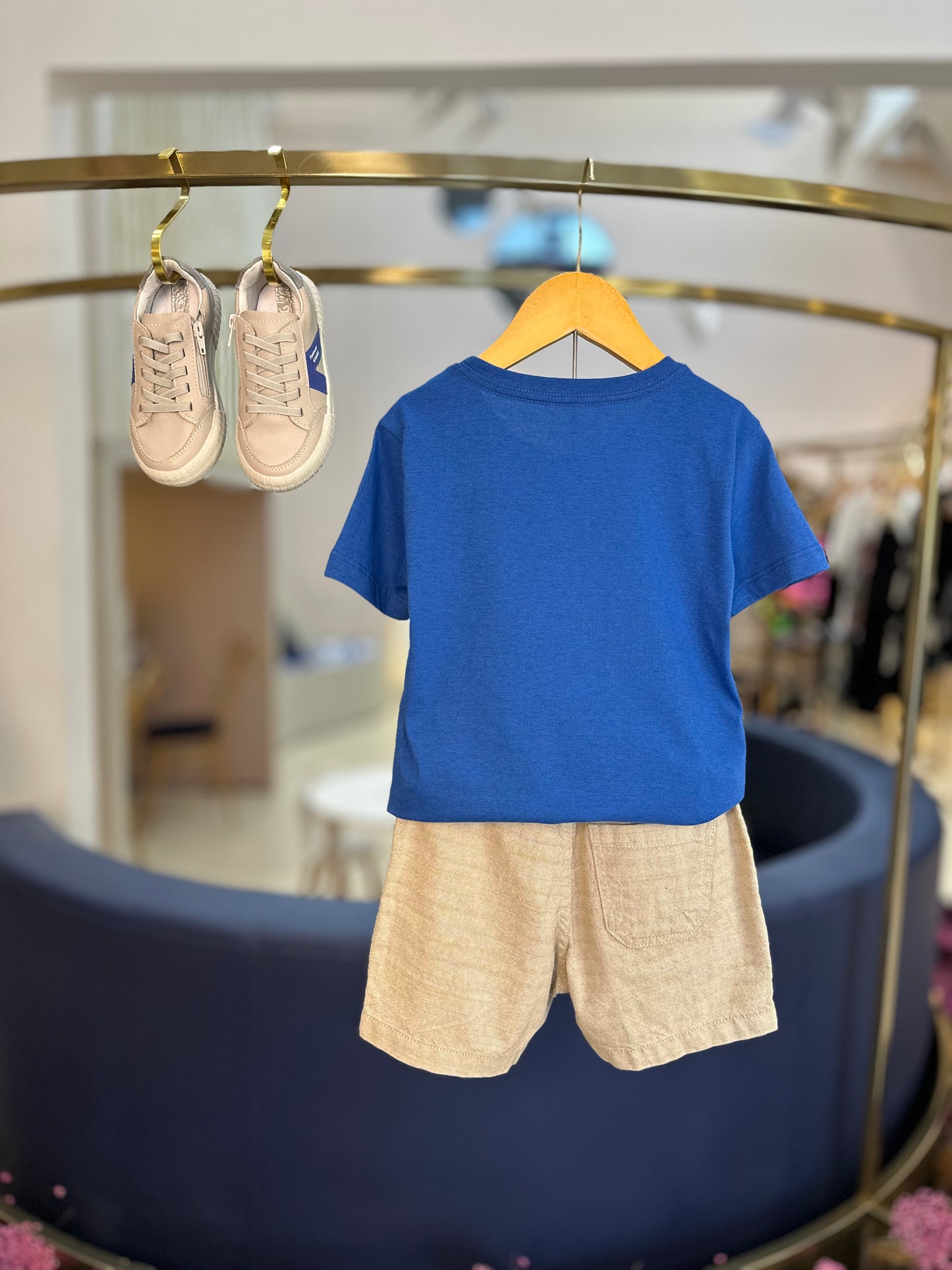 Camiseta Infantil SM Paris Royal - Reserva Mini